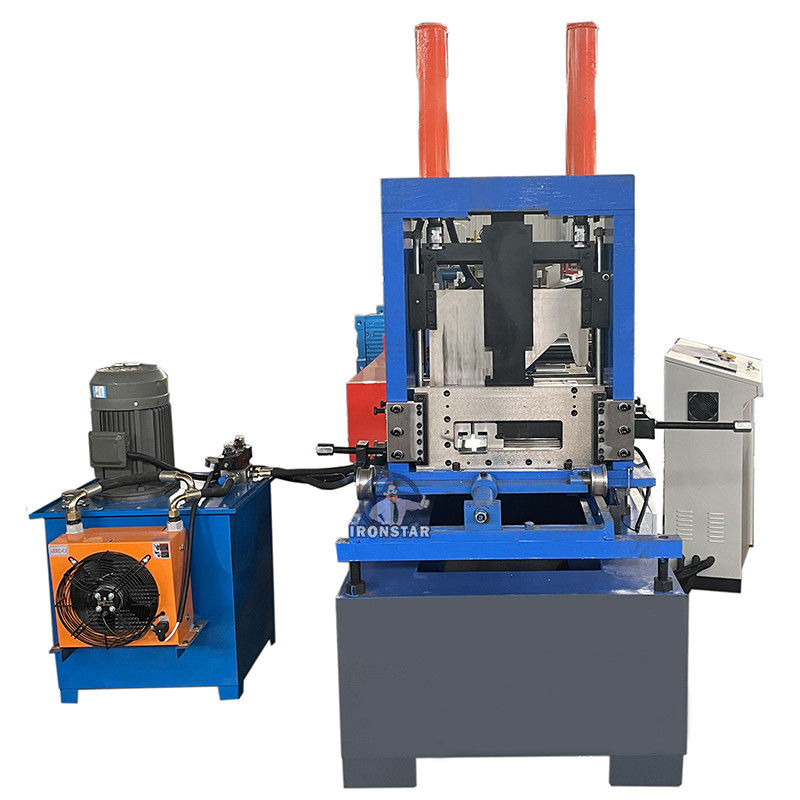 Thickness 1-4mm Interchange CZ Purlin Roll Forming Machine High Efficiency