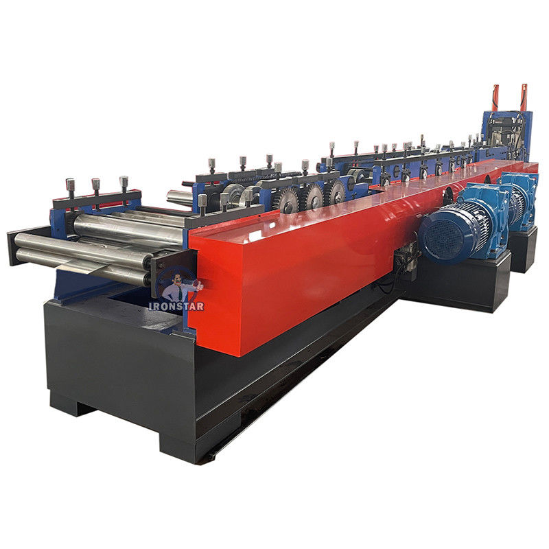 Thickness 1-4mm Interchange CZ Purlin Roll Forming Machine High Efficiency