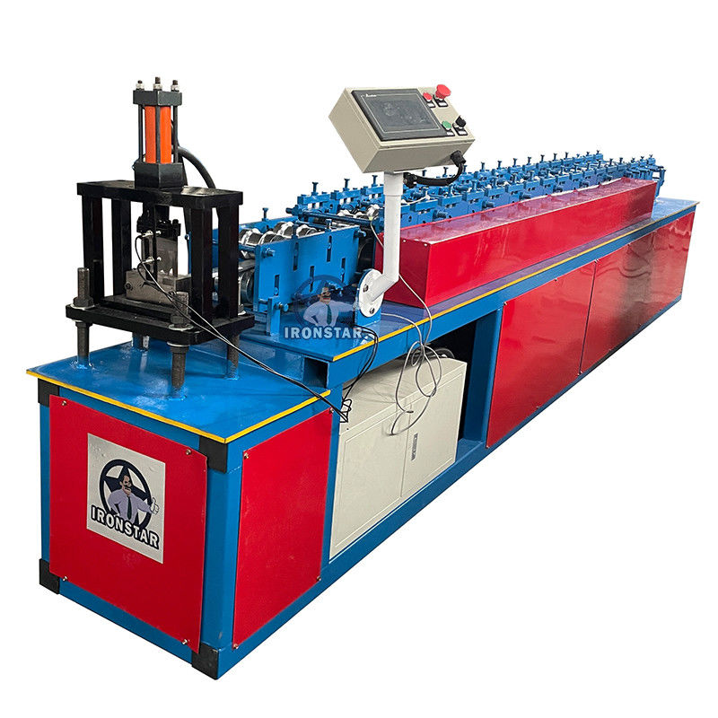 ISO9001 65mm PPGI Roller Shutter Machine Door Shutter Roll Forming Machine
