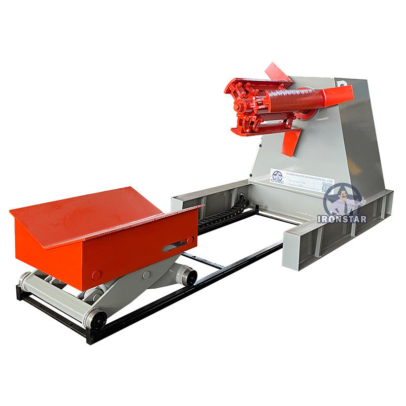 5 Ton Hydraulic Decoiler with Customizable Size & Car for Steel Coils
