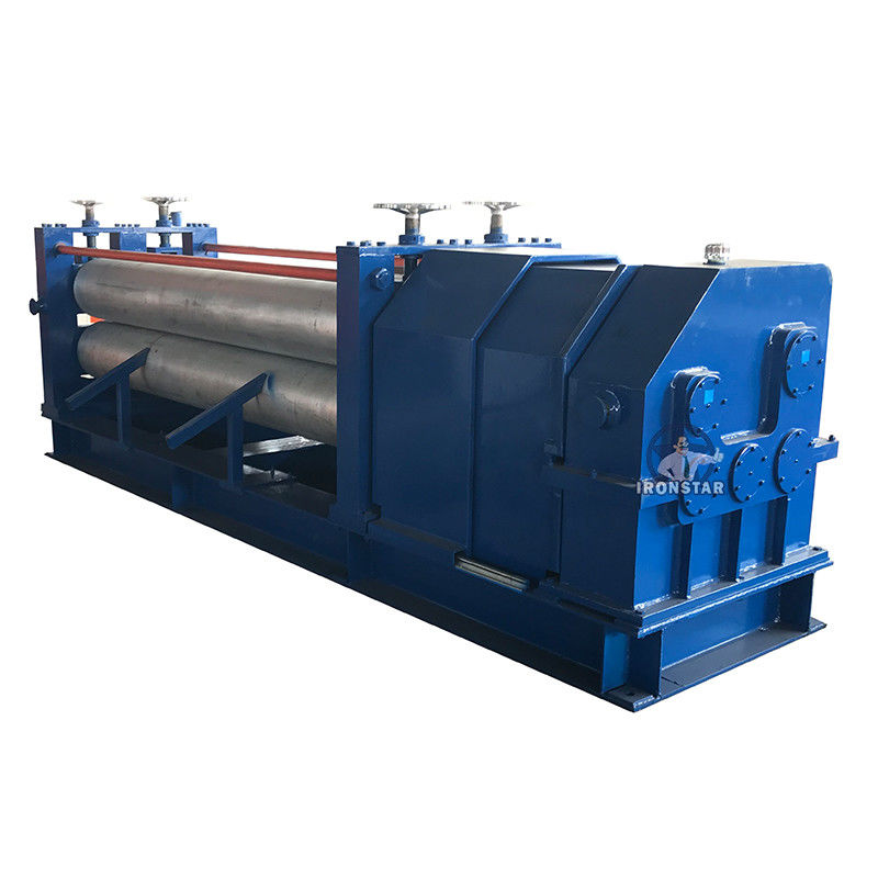 2m Length Thin Barrel Sheet Corrugated Roll Forming Machine SIEMEN Motor