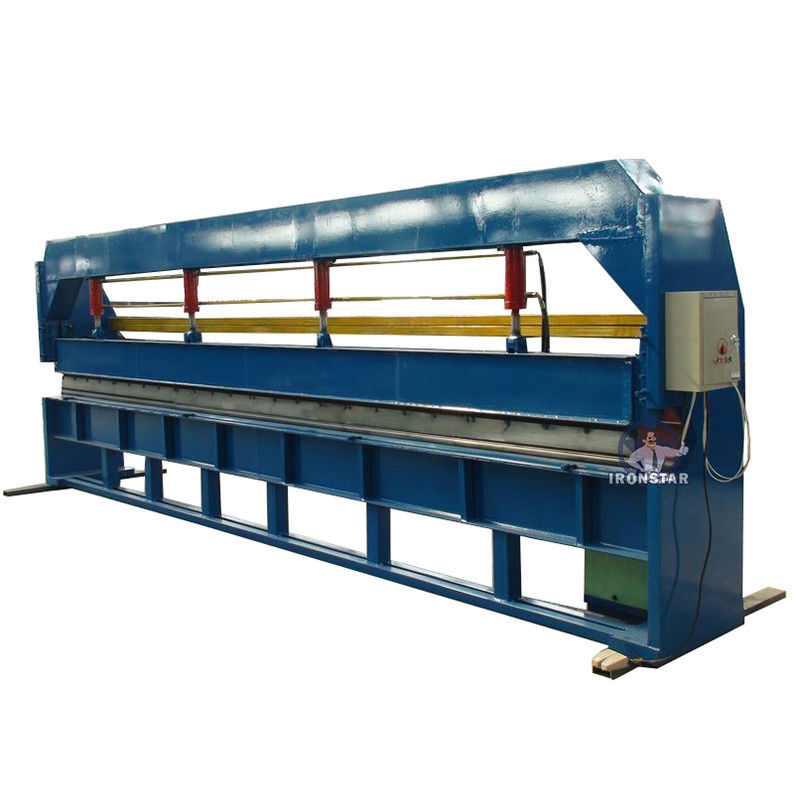 Color Steel 4m Foot Press Metal Bending Machine 1000mm  Feeding width