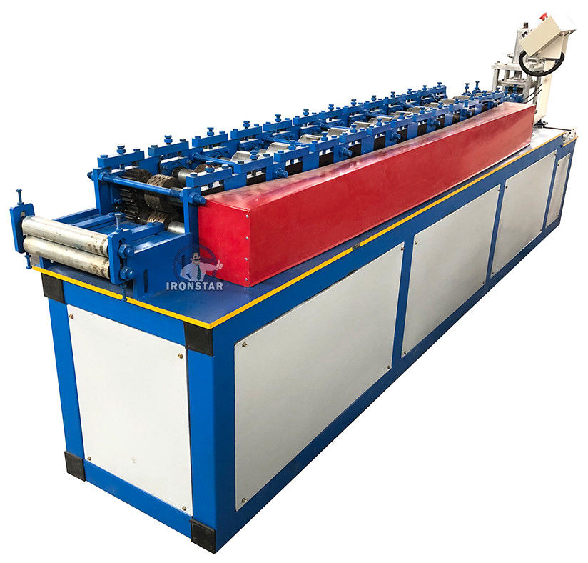 Customized Use In Garage Store And Factory 0.8-1.2mm Metal Rolling Shutter Slat Door Roll Forming Machine For Libya