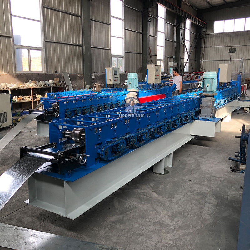 ISO9001 Door Frame Roll Forming Machine Metal Door Frame Making Machine 7.5KW