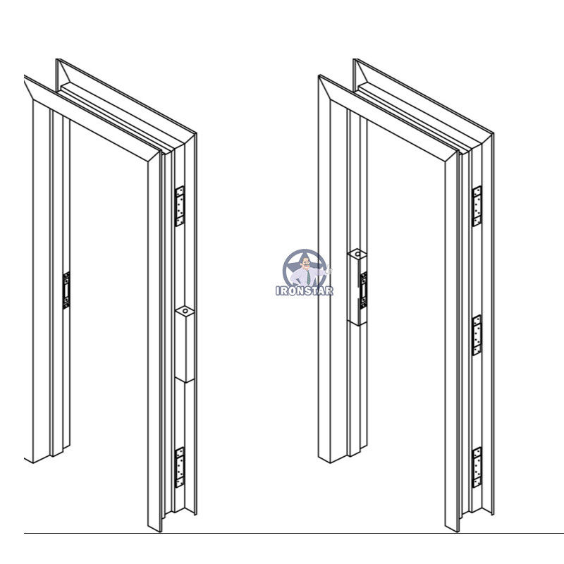 Customized 1-2mm Steel Door Frame Roll Forming Machine 3 Years Warranty