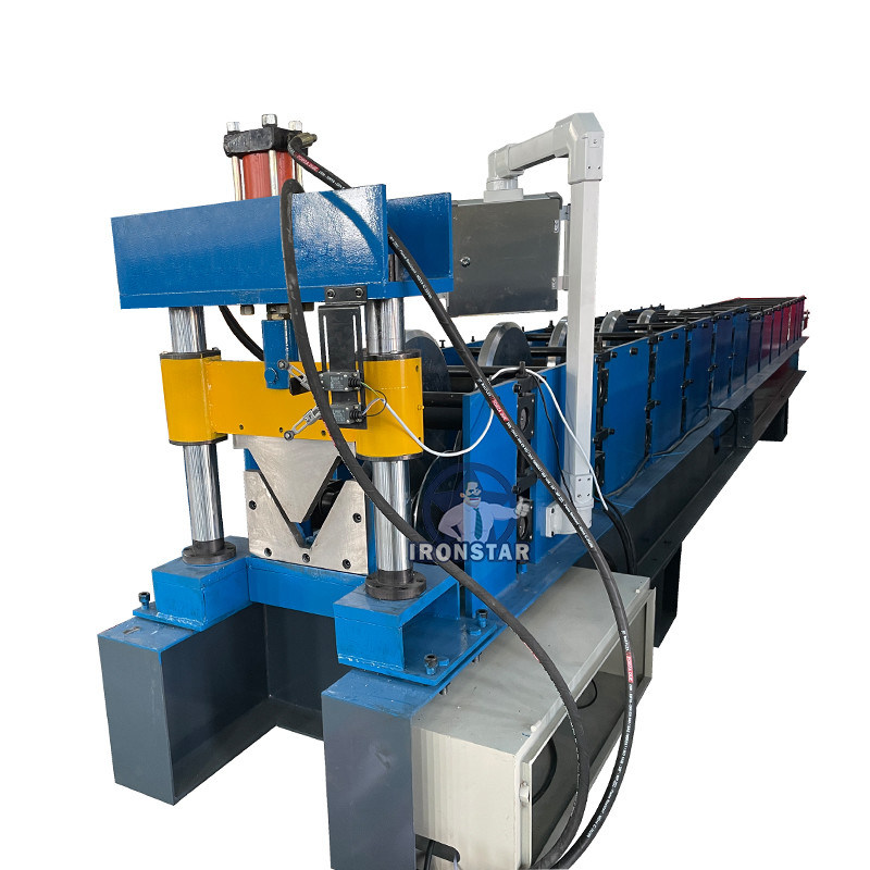 “ronstar Touch Screen PLC Automatic Valley Tray Ridge Cap Roll Forming Machine Metal Roof Capping Profile Making Equipment”