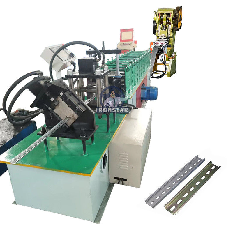 Electrical Metal Roll Forming Machines Din Rail Channel Roll Forming Machine  Customized