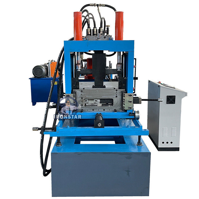 Changeable 80-300mm Steel Frame  UCZ Purlin Roll Forming Machine Full Automatic