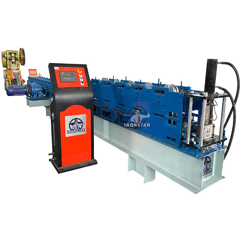 1-3mm Galvanized Solar Panel Mounting Rails Bracket Roll Forming Machine Line