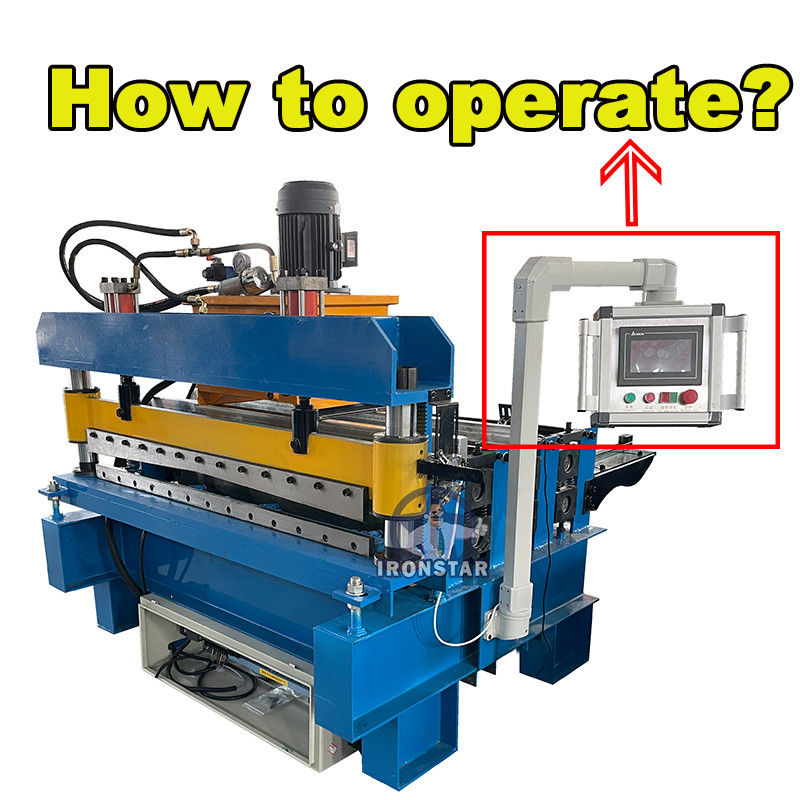 PLC Control automatic Sheet Metal Cut To Length Machine 3 Years Warranty