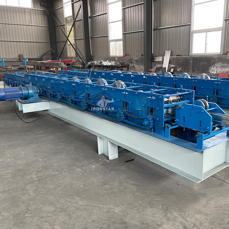 Customized 1.3-2mm Metal Channel C Guide Rail Roll Forming Machine for Garage Store and Factory
