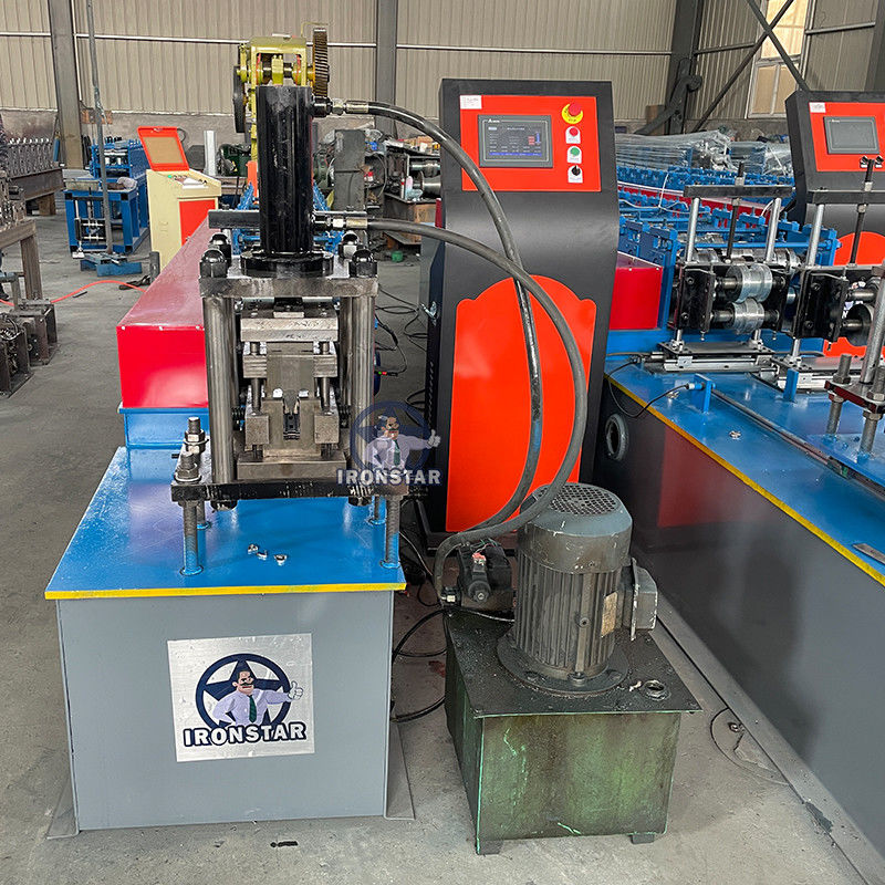 0.3-0.8mm Hanger Furring  Cassette Steel  Keel Roll Forming Machine