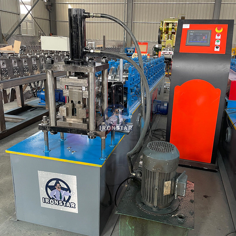 0.3-0.8mm Hanger Furring  Cassette Steel  Keel Roll Forming Machine
