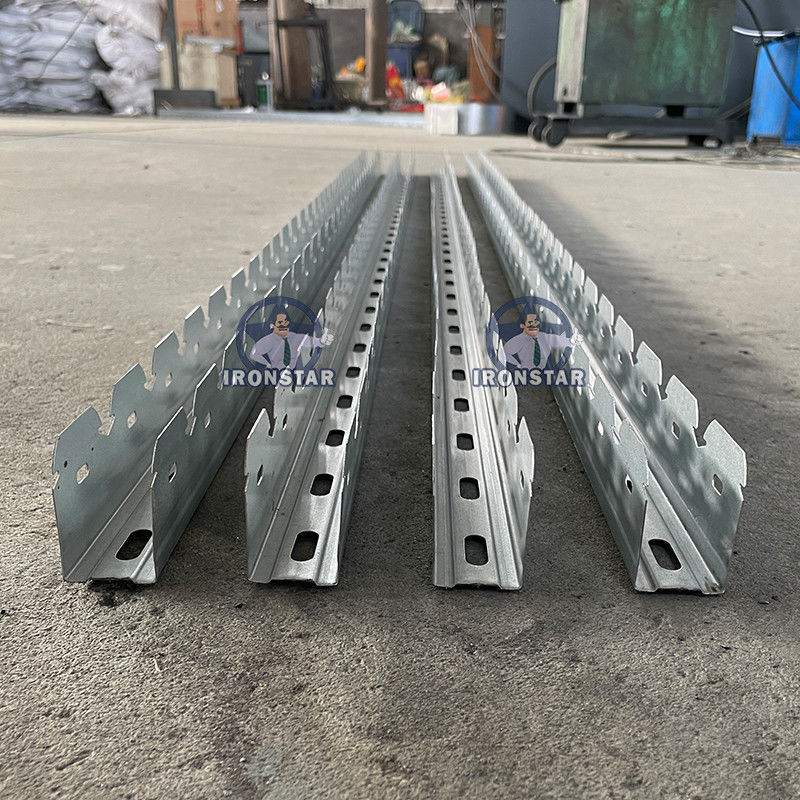 0.3-0.8mm Hanger Furring  Cassette Steel  Keel Roll Forming Machine