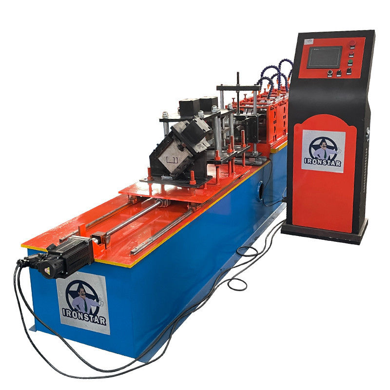 49mm 69mm 2 In 1 Double Rows Stud Roll Forming Machine With Servo Motor