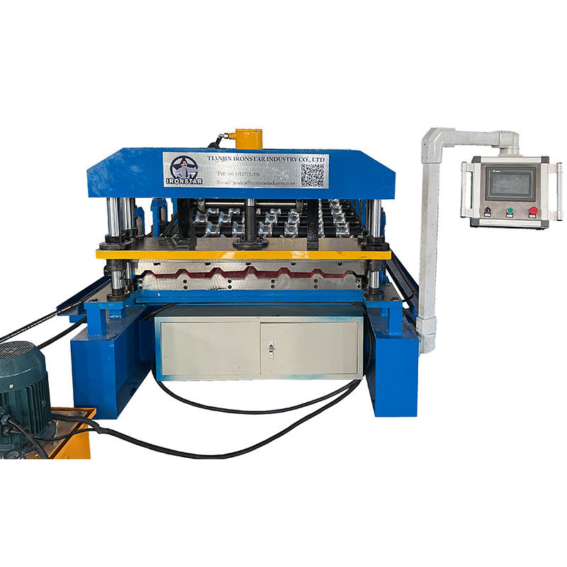 Automated 0.3-0.8mm U Metal Roof Panel Roll Forming Machine 380V 50HZ