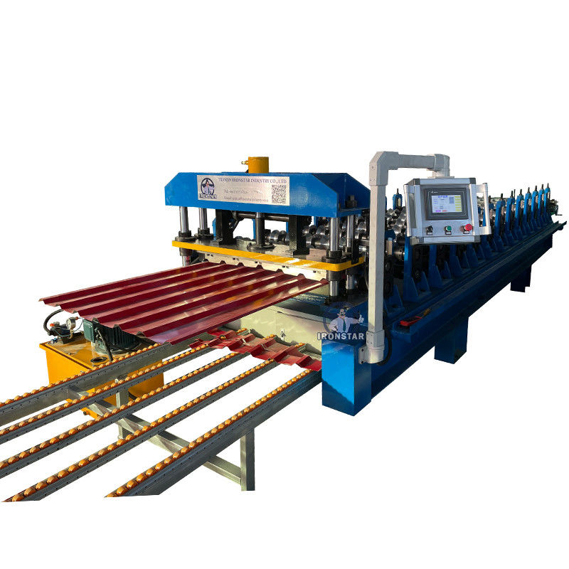 Automated 0.3-0.8mm U Metal Roof Panel Roll Forming Machine 380V 50HZ