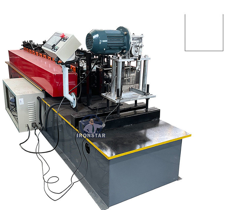 0.3-0.8mm U Steel Stud And Track Roll Forming Machines Thickness Customized
