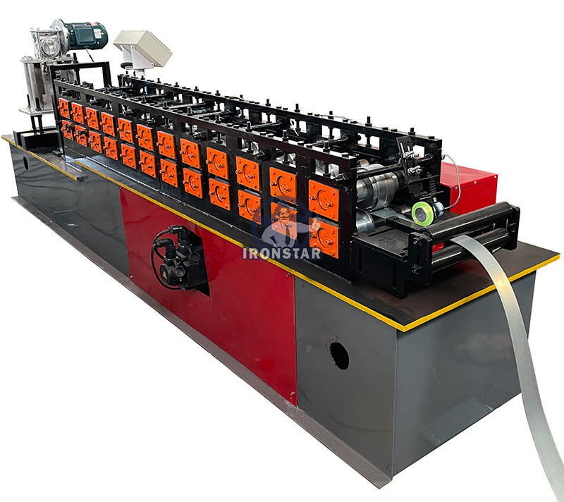 0.3-0.8mm U Steel Stud And Track Roll Forming Machines Thickness Customized