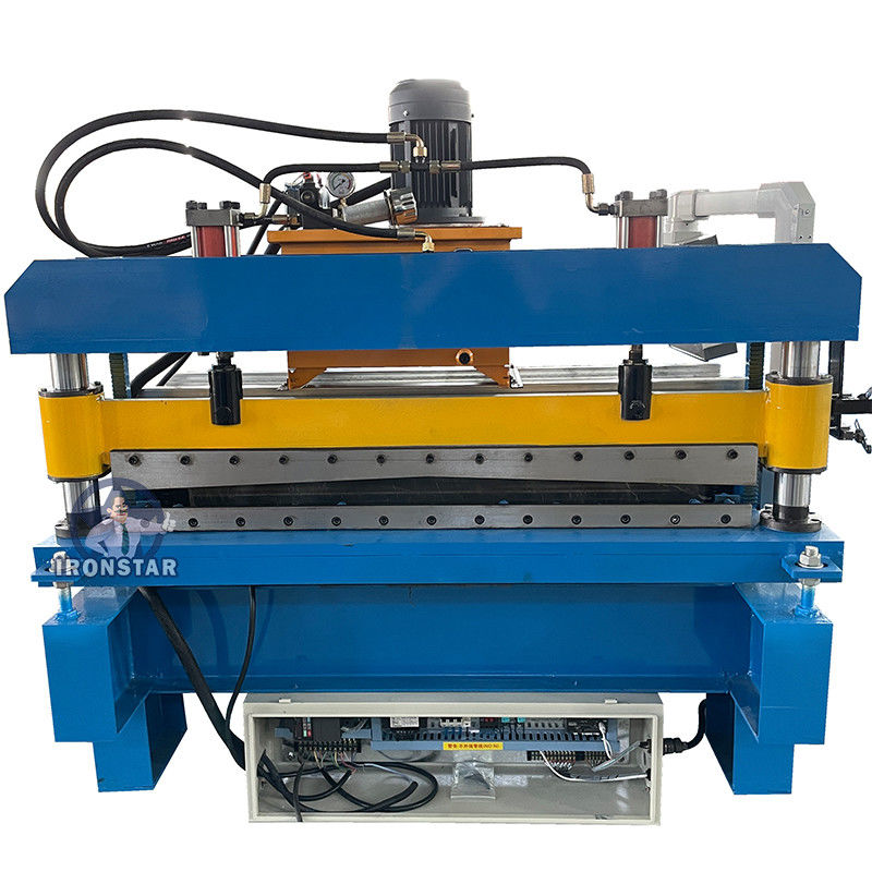 Galvanized Steel 0.3-0.8mm Hydraulic Metal Sheet Cutting Machine 4KW