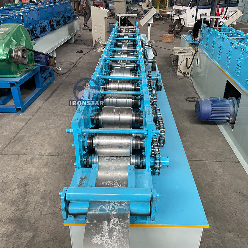 Galvanized steel C Channel Making Machine 0.3-0.8mm Drywall Roll Forming Machine