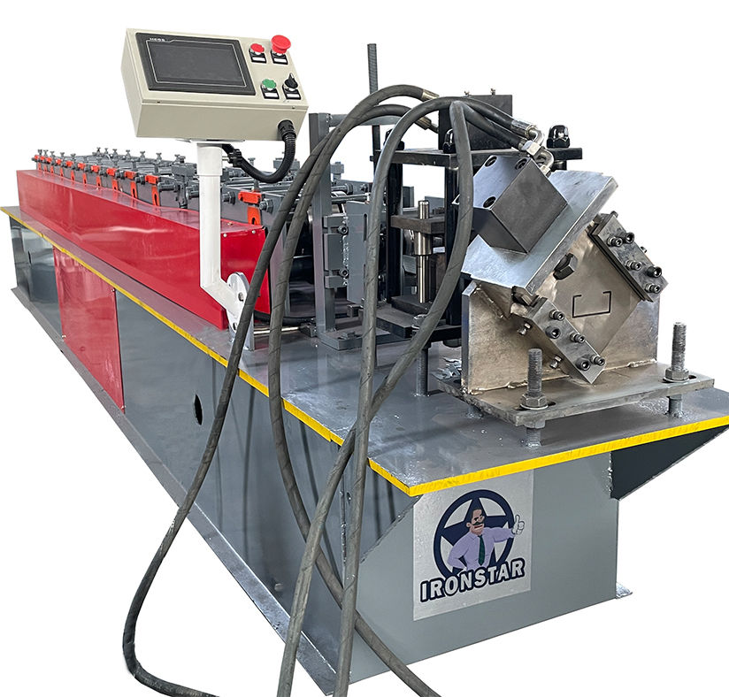 14-18 Stations Carbon Steel C Stud Roll Forming Machine With 1 Year Warranty