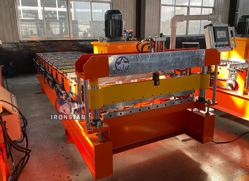 PPGI Customized 0.3-0.8mm Steel Sheet Roll Forming Machine Automatic