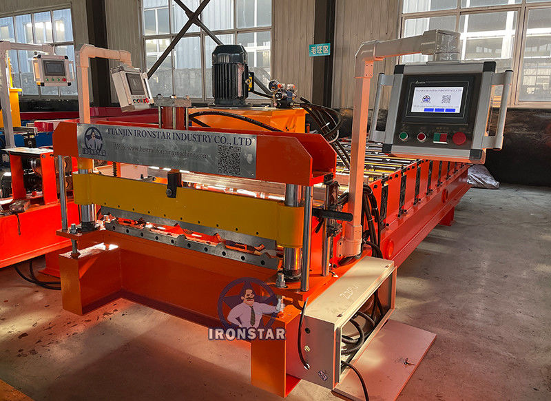 PPGI Customized 0.3-0.8mm Steel Sheet Roll Forming Machine Automatic
