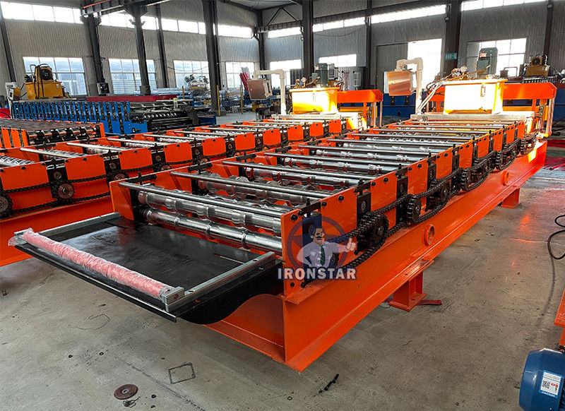 PPGI Customized 0.3-0.8mm Steel Sheet Roll Forming Machine Automatic