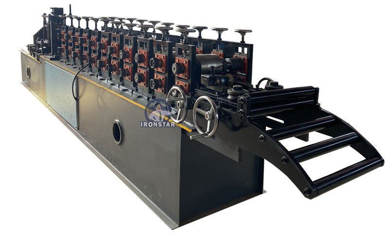 High quality C channel punching H holes drywall stud and track roll forming machine