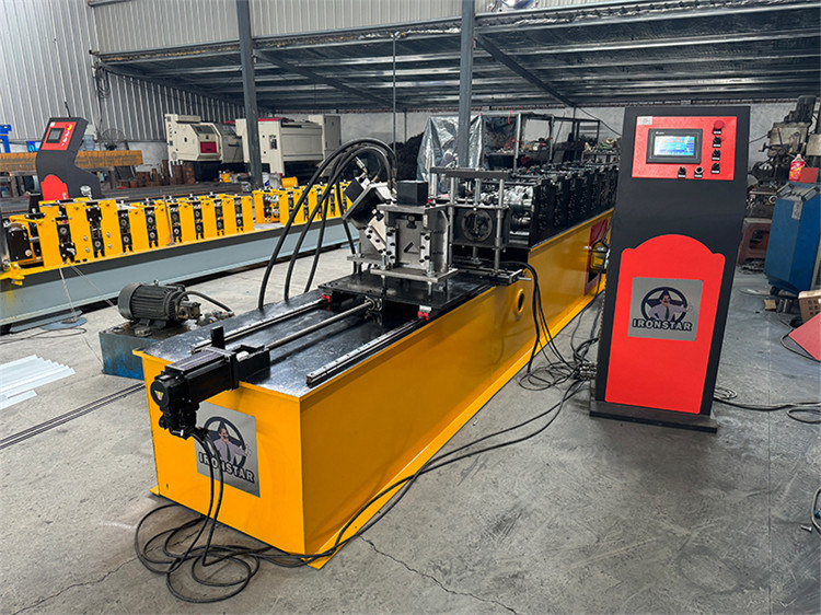 “Saudi Arabi 2 In 1 Angle C Channel Combined Roll Forming Machine Automatic C Purlin Angle Iron Profile Cold Roll Forming Machine For Construction Steel Frame”