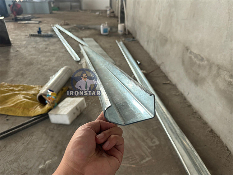2024 Full automaticBest Seller Steel Roller Shuttering Door Guide Rail Roll Forming Machine