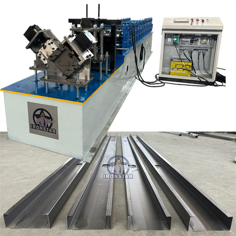 3.5 inch C channel and U stud 2 in 1 roll forming machine in America C profile roll forming U stud roll forming machine