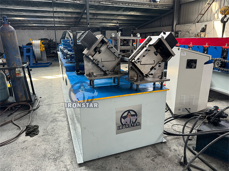 “Two In One 3.5in C Stud U Channel Roll Forming Machine US Standard Fully Automatic PLC Hydraulic Cutting Light Gauge Steel Framing Machine For American Construction”