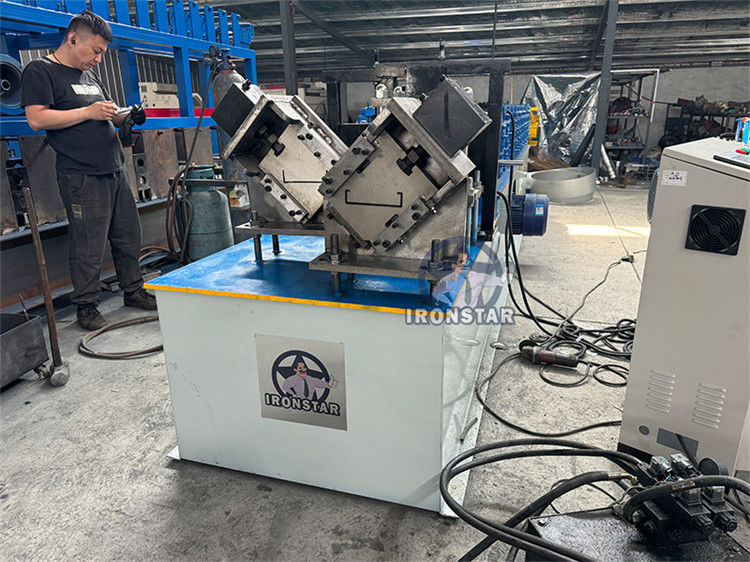 3.5 inch C channel and U stud 2 in 1 roll forming machine in America C profile roll forming U stud roll forming machine