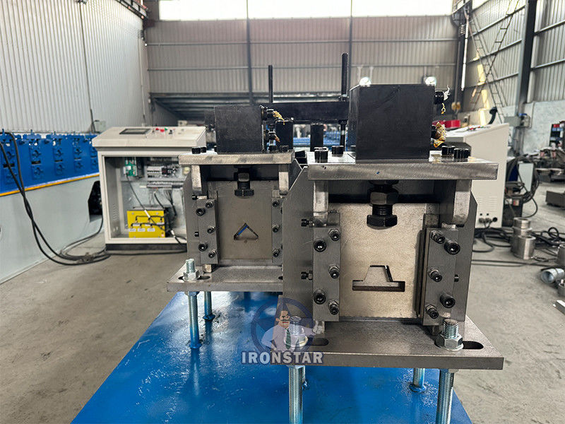 Angle and Omega channel 2 in 1 roll forming machine in US Corner bead roll forming machine Raw material:Galvanized steel