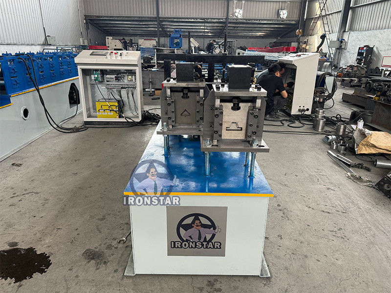 Angle and Omega channel 2 in 1 roll forming machine in US Corner bead roll forming machine Raw material:Galvanized steel