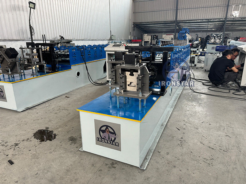 Angle and Omega channel 2 in 1 roll forming machine in US Corner bead roll forming machine Raw material:Galvanized steel