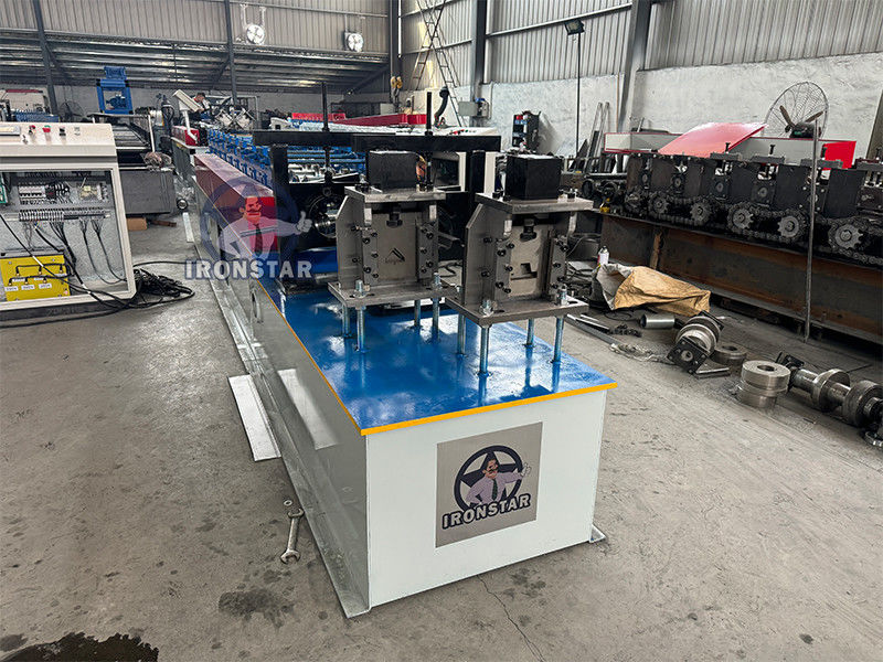 Angle and Omega channel 2 in 1 roll forming machine in US Corner bead roll forming machine Raw material:Galvanized steel