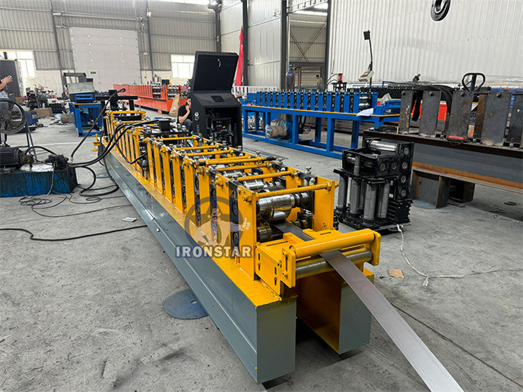 “Kazakhstan Market Fully Automatic J Channel Bracket Roll Forming Machine Galvanized Steel J Shape Profile Support Bracket Cold Roll Forming Equipment For Construction & Greenhouse Building Materials”