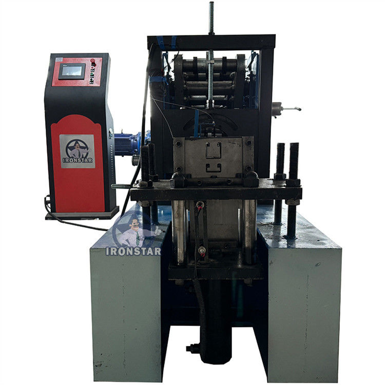 41*21 / 41*41 / 41*72mm 3 sizes in 1 Solor bracket roll forming line in Mexico Photovoltaic bracket forming machine