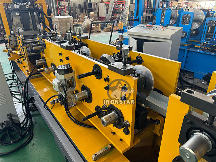 60-200mm automatic size changeable U purlin making machine for Kazakstan 80-300mm automatic size changeable U purlin