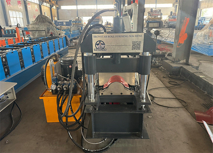 312 Cap ridge roll forming machine in Romania Cap ridge roll forming machine | Capping roll forming machine