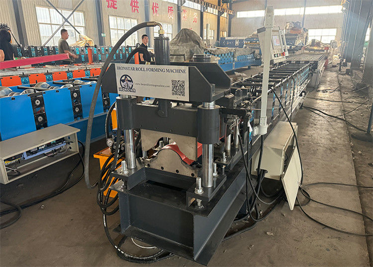 312 Cap ridge roll forming machine in Romania Cap ridge roll forming machine | Capping roll forming machine