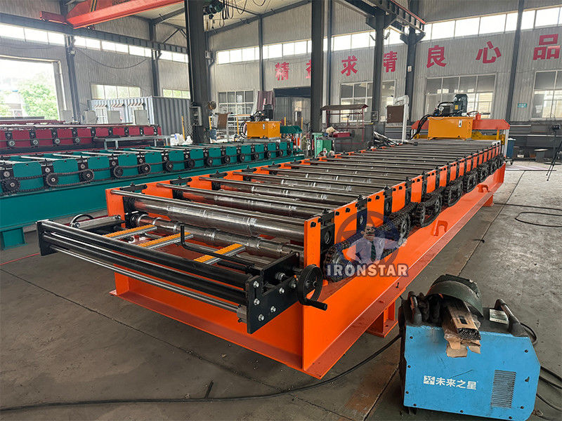 T10 C10 Trapezoidal roofing sheet roll forming machine in Kyrgyzstan metal roof roll forming machine metal roof machine