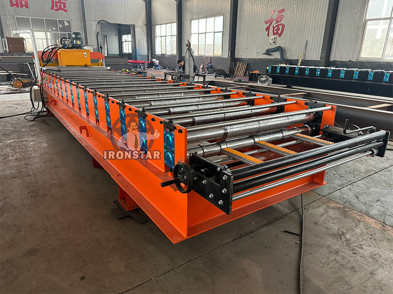T10 C10 Trapezoidal roofing sheet roll forming machine in Kyrgyzstan metal roof roll forming machine metal roof machine