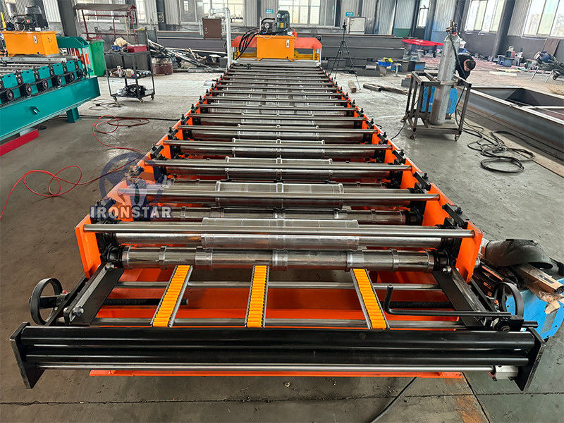 T10 C10 Trapezoidal roofing sheet roll forming machine in Kyrgyzstan metal roof roll forming machine metal roof machine