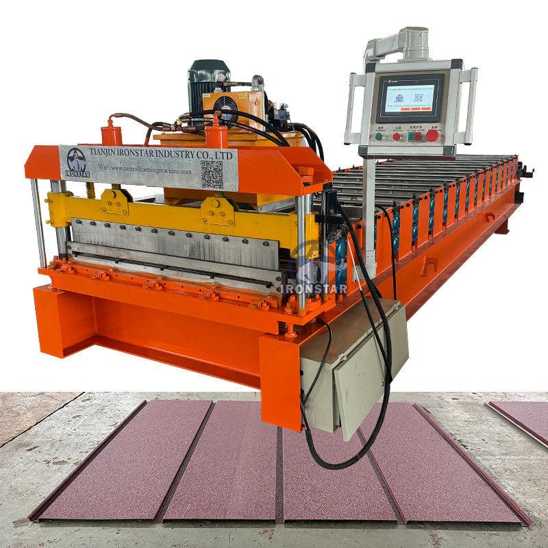 T10 C10 Trapezoidal roofing sheet roll forming machine in Kyrgyzstan metal roof roll forming machine metal roof machine