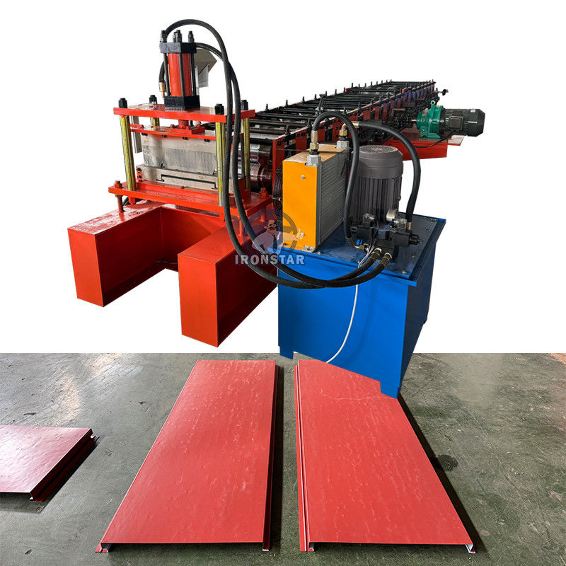 Cladding panel roll forming machine in Kyrgyzstan 3d wall panel machine decoration panel machine