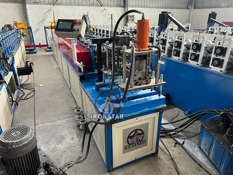 2024 Advanced Technology M shape channel roll forming machine in Korea